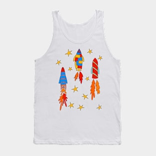 Rockets to the moon Tank Top